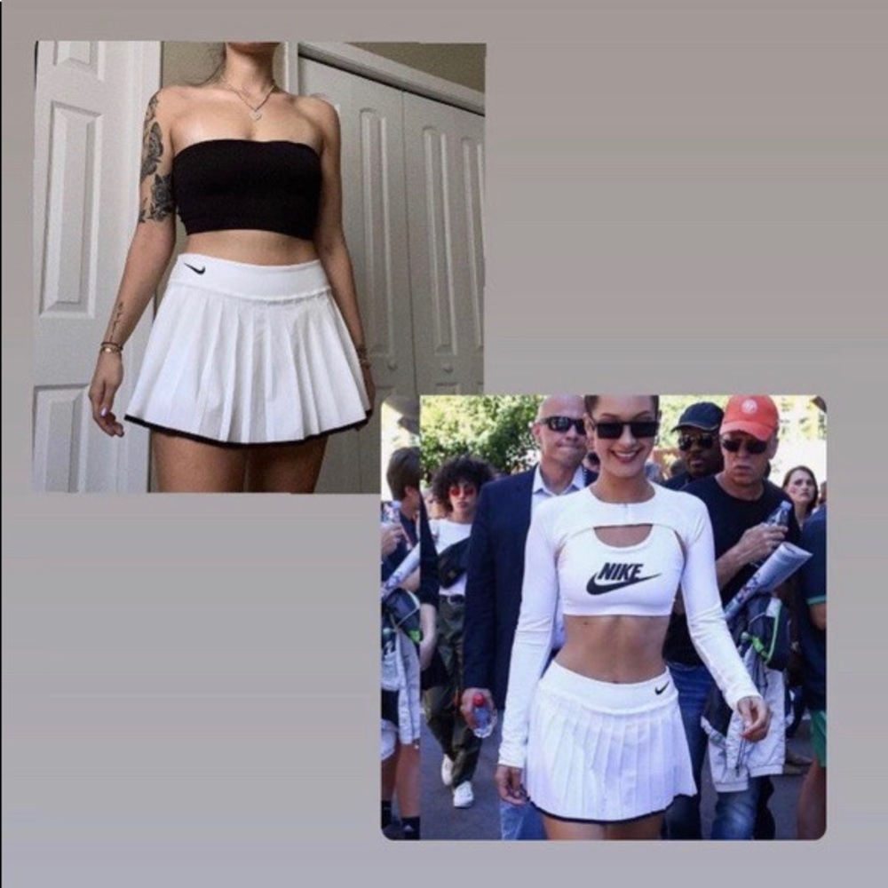 🤍 Nike white pleated tennis skirt 🤍